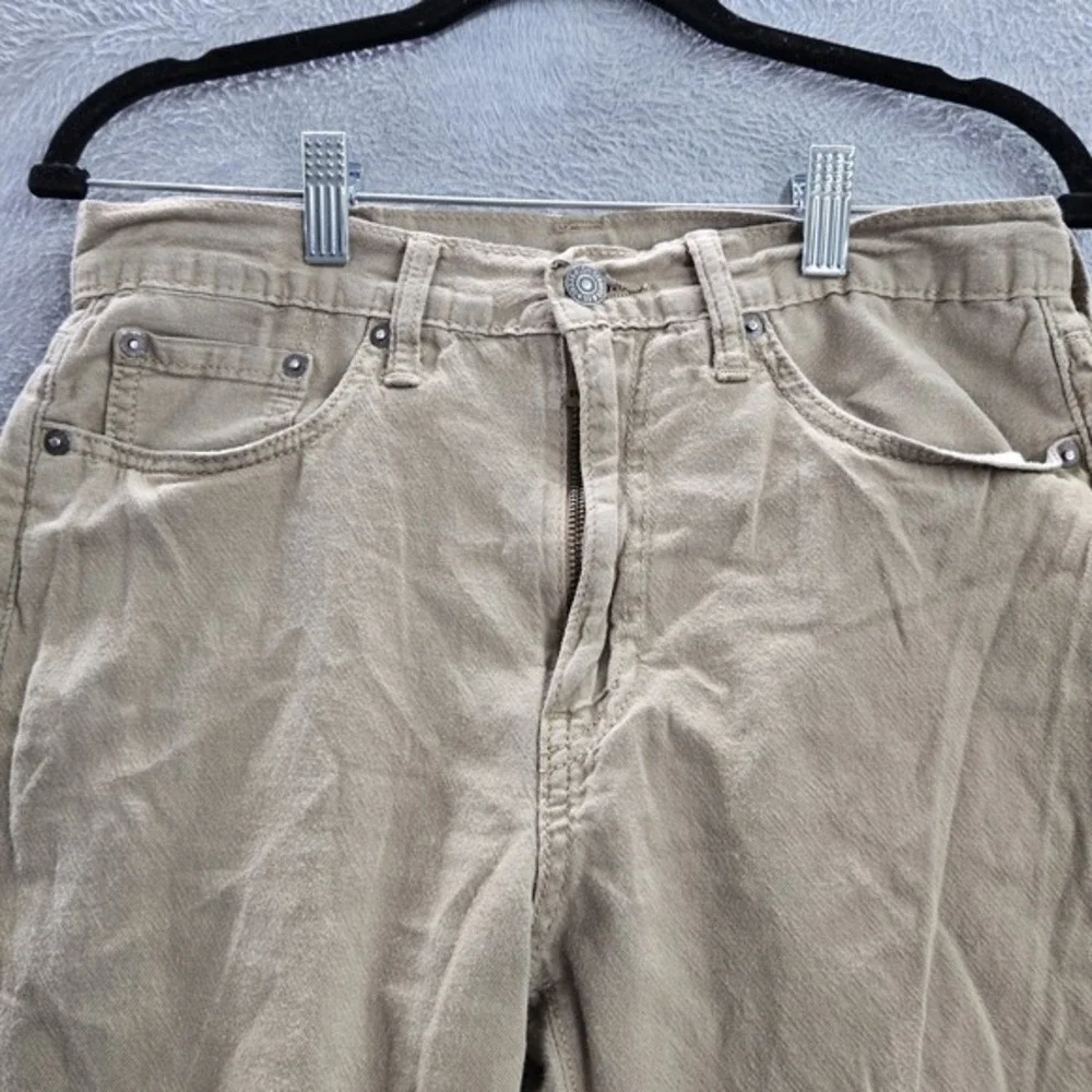 Levi's 522 Men Jeans 30X30‎ Brown Denim Slim Taper Cotton Mid Rise (30x27)